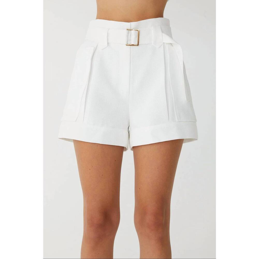 NEW JS71 miles shorts in white